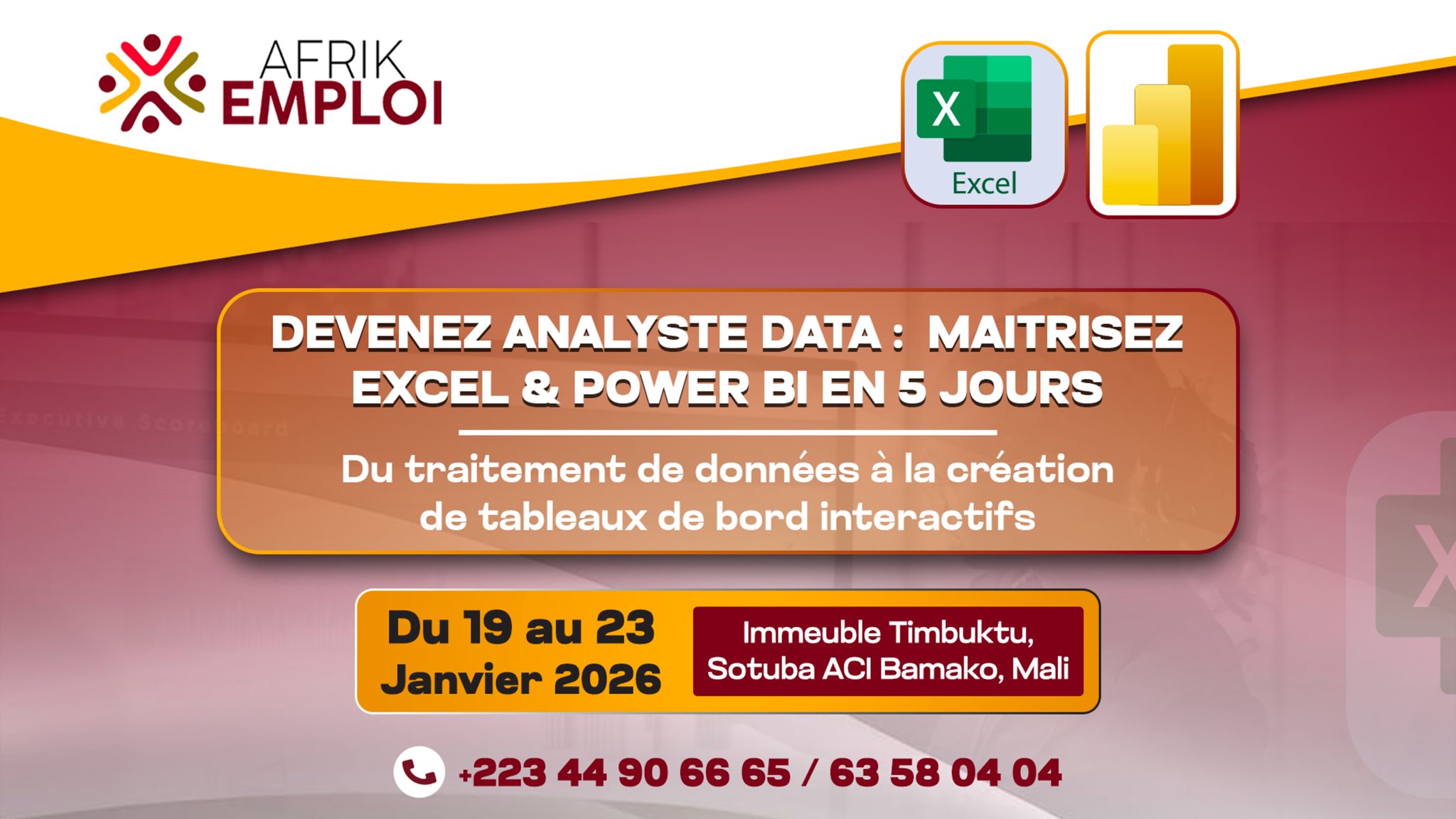 Data Analyst – Excel & Power BI » Afrik EMPLOI